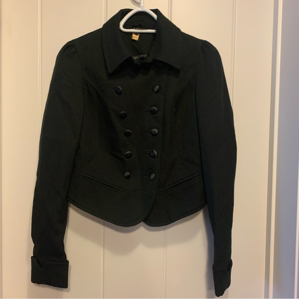 Women’s Black Double Breasted Jacket